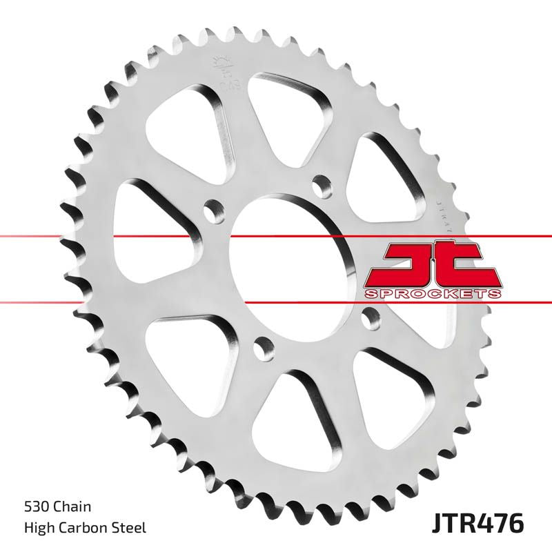 JT Sprockets Rear Steel Sprocket 45 Tooth 45T 530 Chain For Kawasaki Z400 ABS B1 B2,G1,H, LTD 2 Cyl 1978 1980 JTR476.45