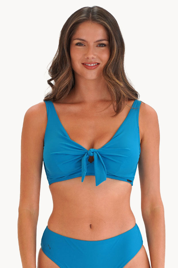 MOONTIDE Contours F G Cup Tie Front Bra