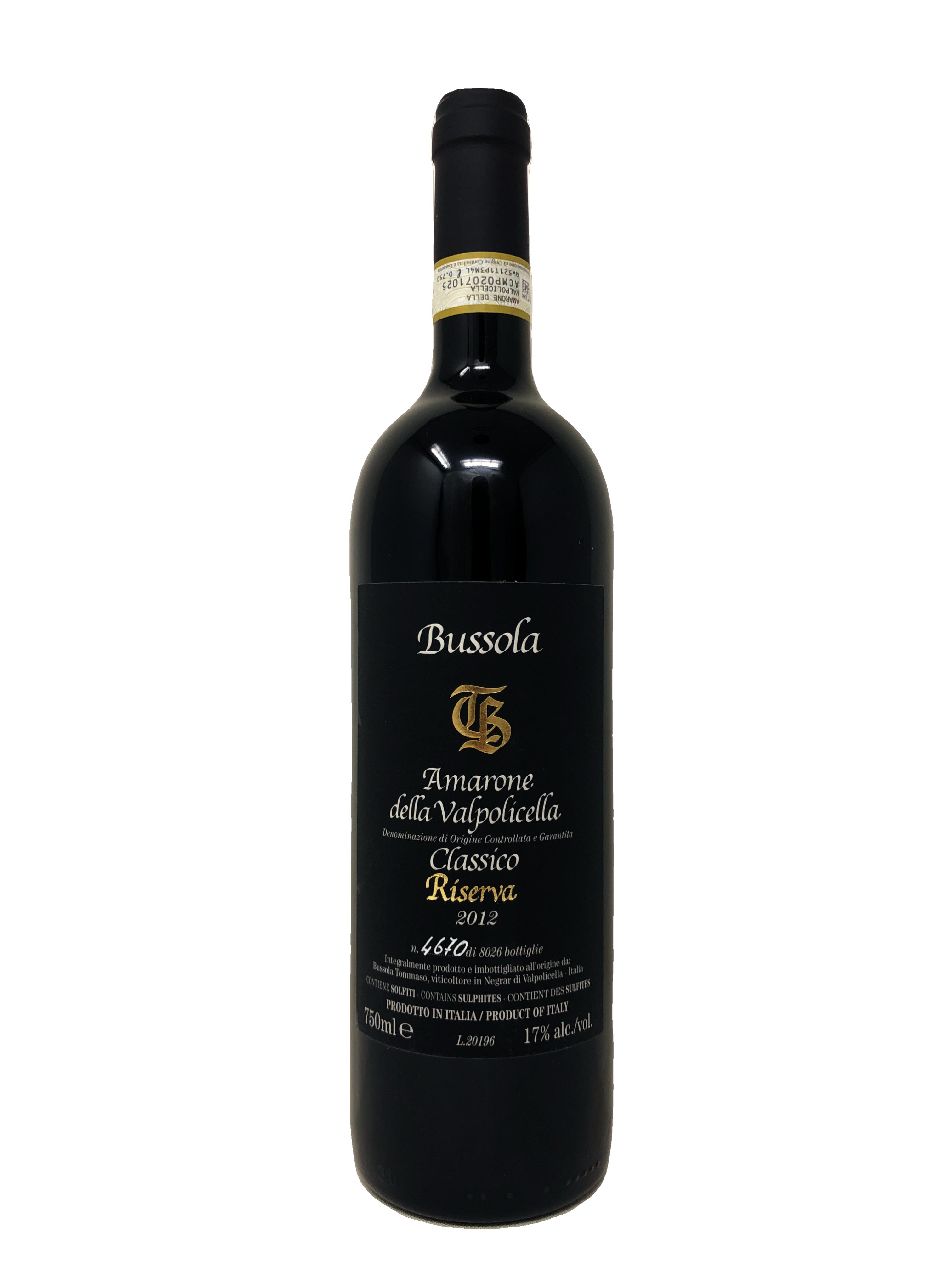 POLANER SELECTIONS Bussola Amarone Classico Riserva 2012