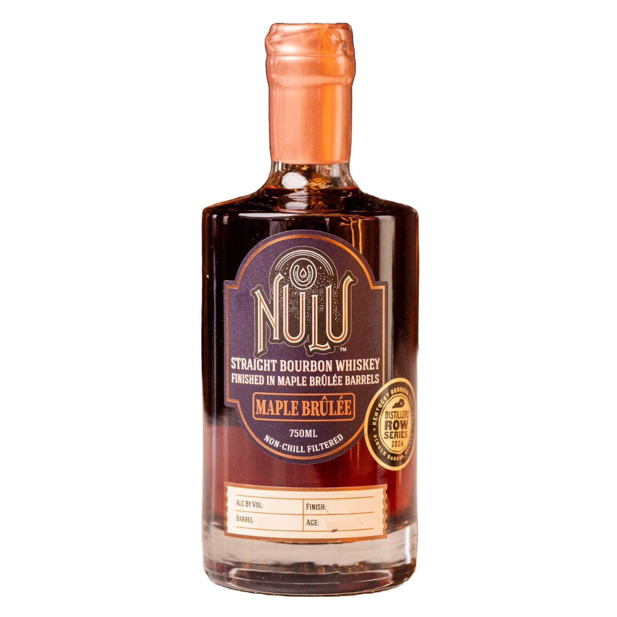 PROHIBITION CRAFT SPIRITS NULU Maple Brulee Finish "9th Floor" Straight Bourbon Whiskey