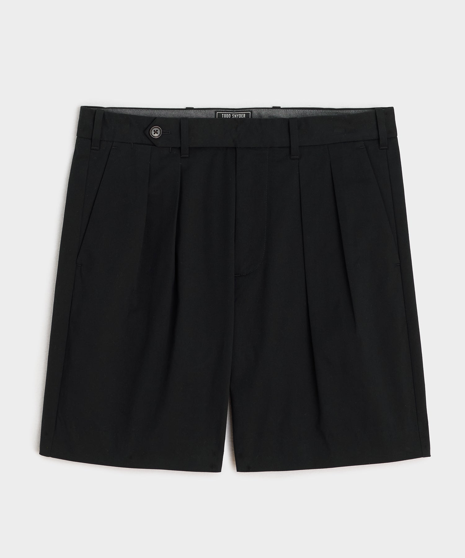 TODD SNYDER 7" Pleated Tab Short