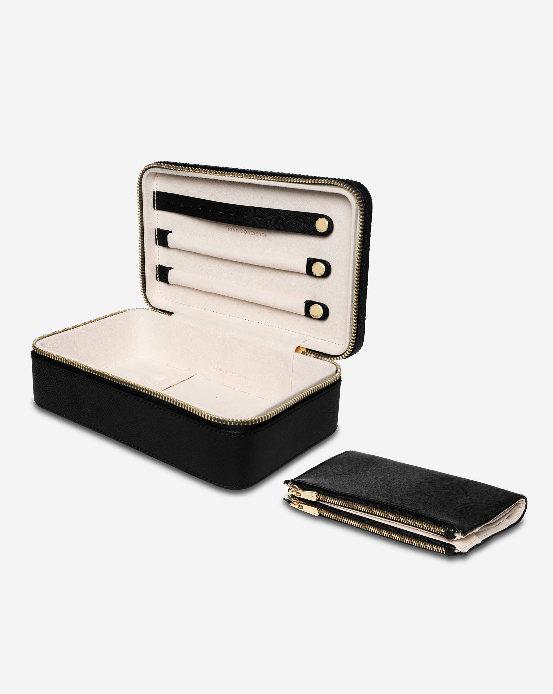 RING CONCIERGE Multiway Leather Jewelry Case