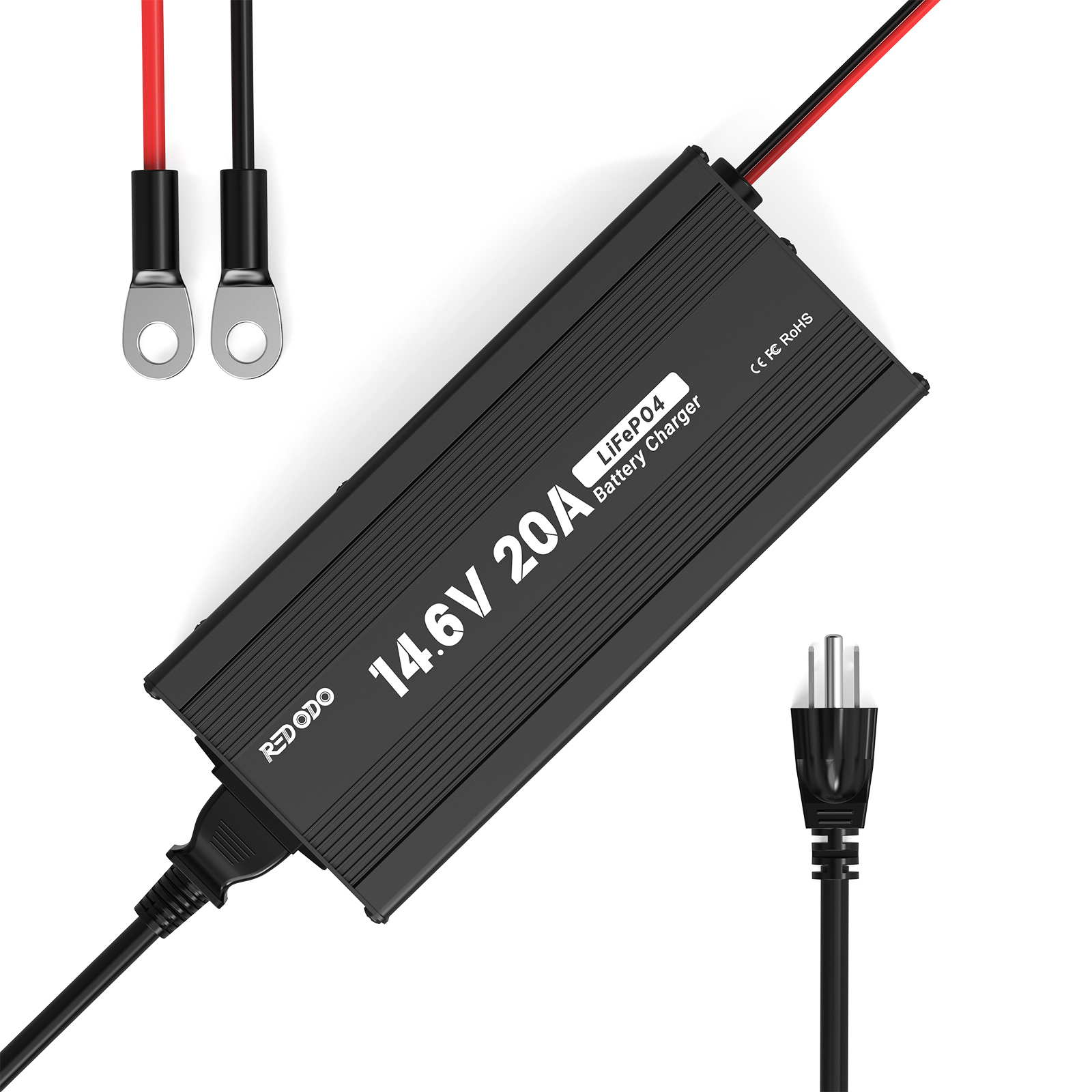 REDODO POWER Redodo 14.6V 20A LiFePO4 Battery Charger