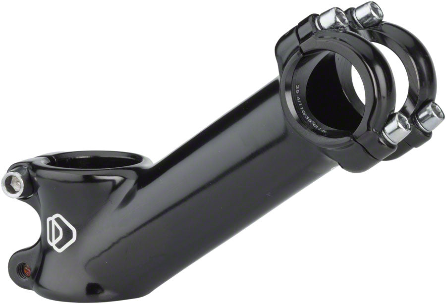 MSW Dimension 25.4 Stem 110mm Clamp 25.4mm 35 Degree Steerer 1 1/8 in Black Aluminum