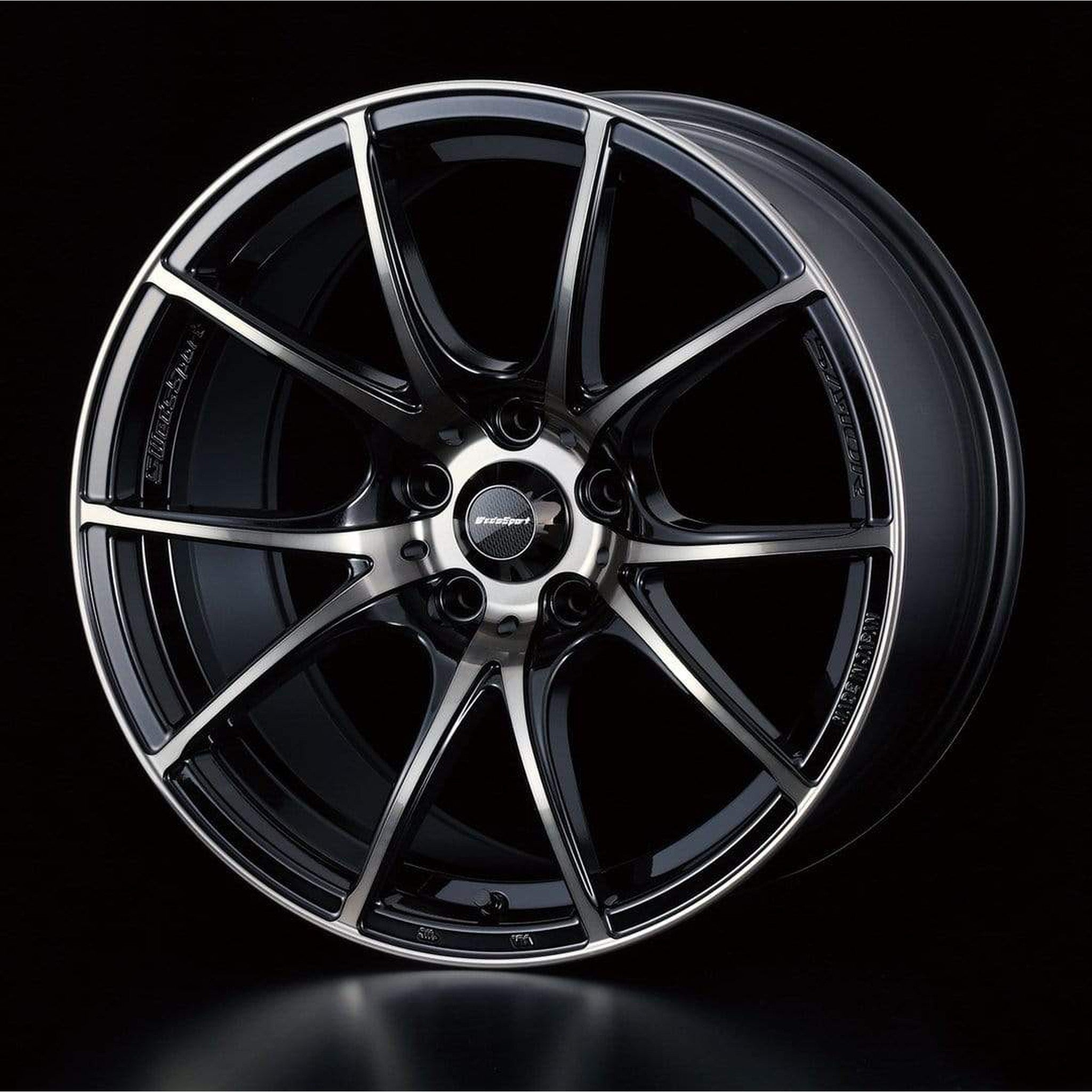 WedsSport SA 10R 18x9.5 +45 5x114.3 ZBB (72640) Wheel