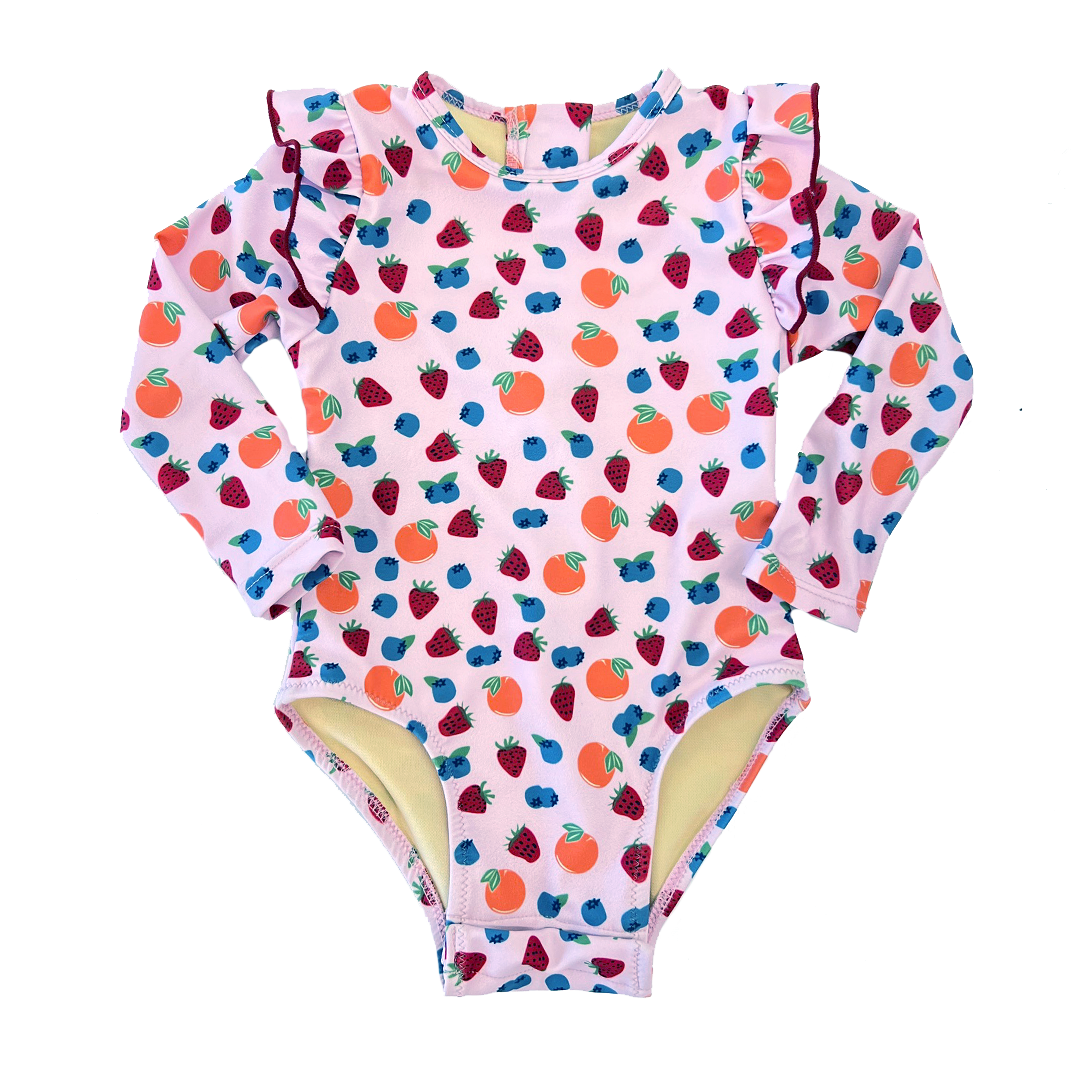 PINK CHICKEN Baby Girls Rachel Suit   Mixed Fruit