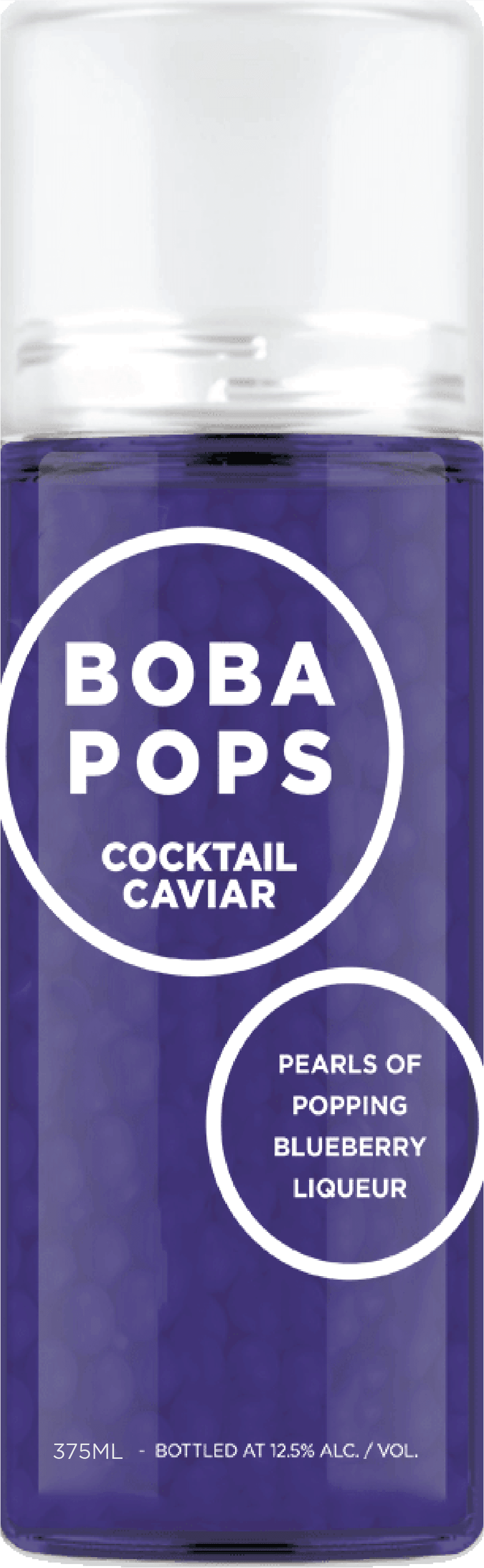 UNIFYING SPIRITS Cocktail Caviar Boba Pops Blueberry (375 Ml)