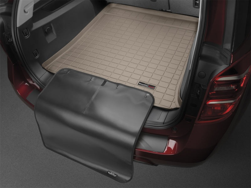 WeatherTech 2021+ Jeep Grand Cherokee L Cargo With Bumper Protector   Tan