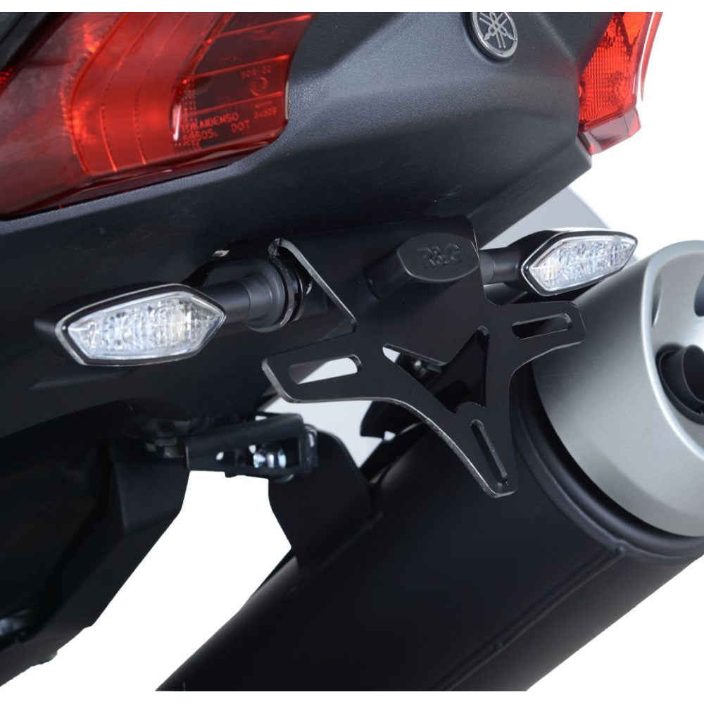 R&G Racing Black Tail Tidy License Plate Holder For 2017 2018 Yamaha TMAX 530