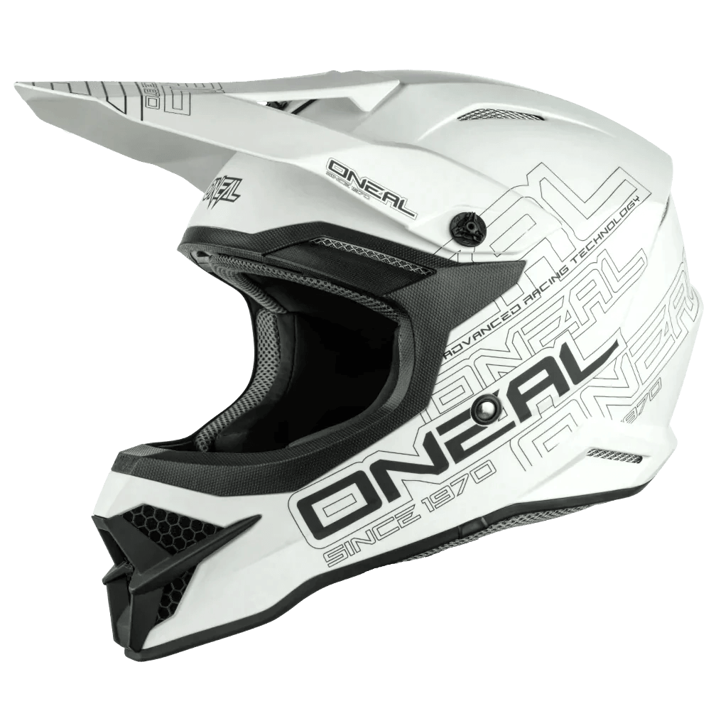 O'Neal 3 Series Flat 2.0 Helmet   White