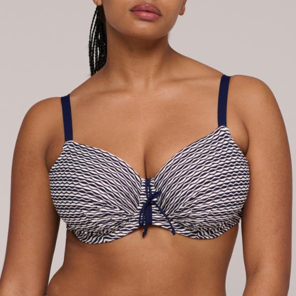 PRIMADONNA SWIM Kalba Voorgevormde Balconette Bikini Top 4012316 Water Blue