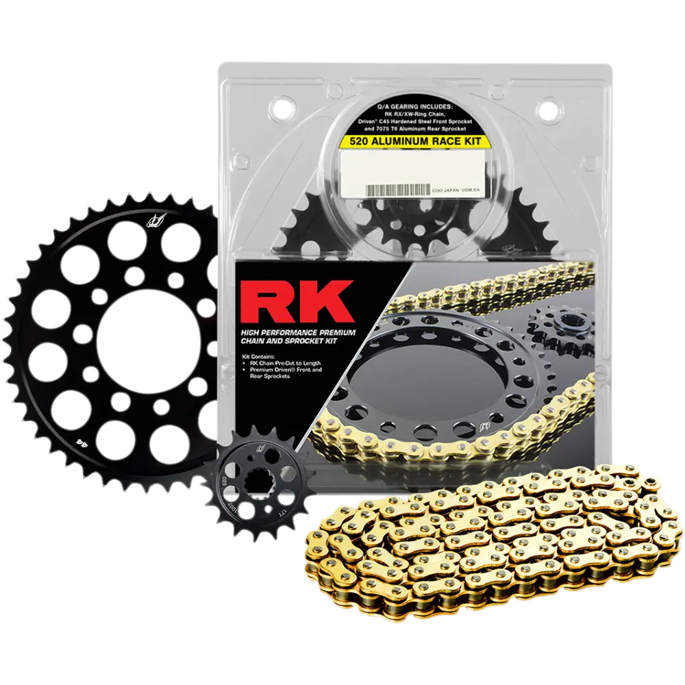 RK Aluminum Race Chain and Sprocket Kit   Suzuki GSX R1000 3106 098DG
