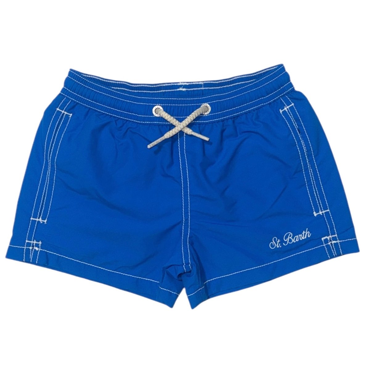 MC2 SAINT BARTH KIDS ST BARTH PATMOS SOLID SWIM TRUNKS