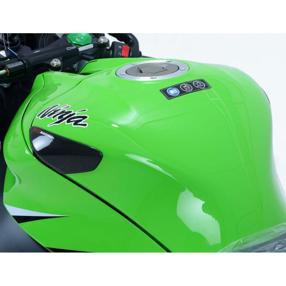R&G Racing Carbon Fibre Tank Sliders For 2015 2019 Kawasaki Ninja ZX10R ZX1000
