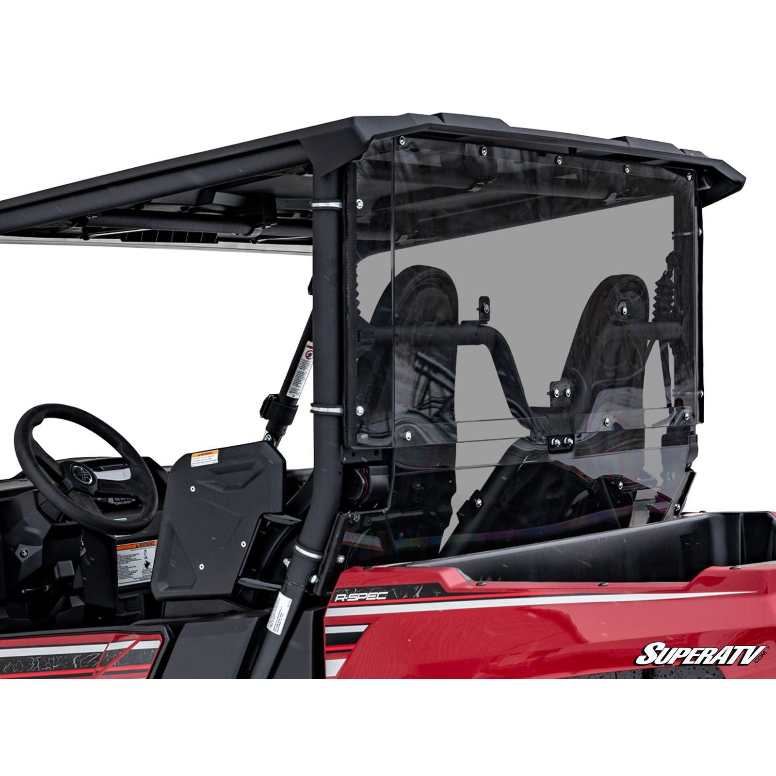 SuperATV Yamaha Wolverine X2 850 2019 2020 Rear Windshield RWS Y WV X2 76
