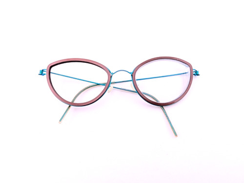 Lindberg Eyeglasses, Frames Only, Katrine No 066/C74A Col 85, 50 19 135, Denmark