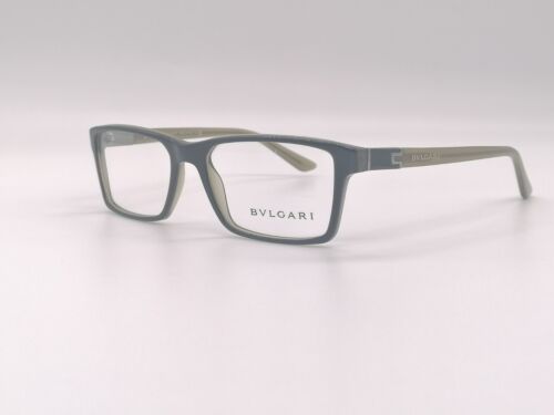 Authentic Bvlgari 3017 Square Glasses Frame Unisex Stock Eyewear