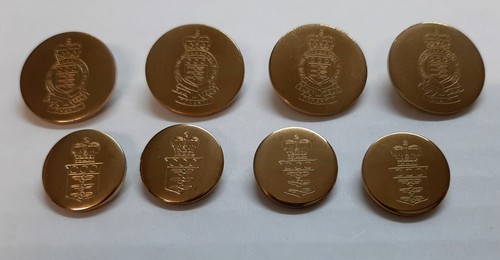 R.A.O.C Insignia Buttons British Army Royal Ordnance Corps Flat Blazer Ring Back