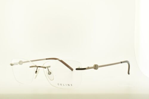 CELINE VC 1248 Copper Oval Rimless Women Optical Frames Frame Only