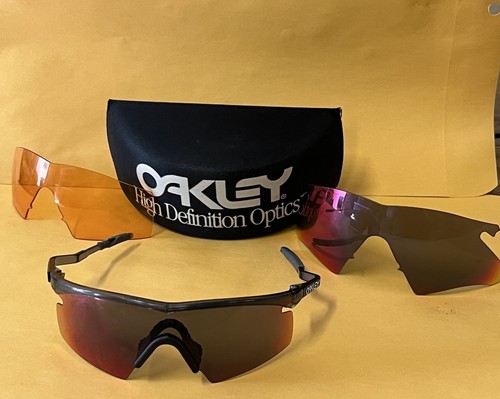 Vintage Oakley M Frame Mumbo Gen 1 Frames With Lenses Broken Read