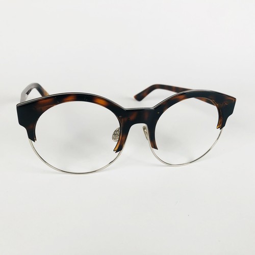 CHRISTIAN DIOR eyeglasses TORTOISE ROUND glasses frame MOD: SIDERAL 1 J6ANR