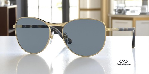 PERSOL PO1002S 515 56 G Blue Light 54 mm Unisex Sunglasses
