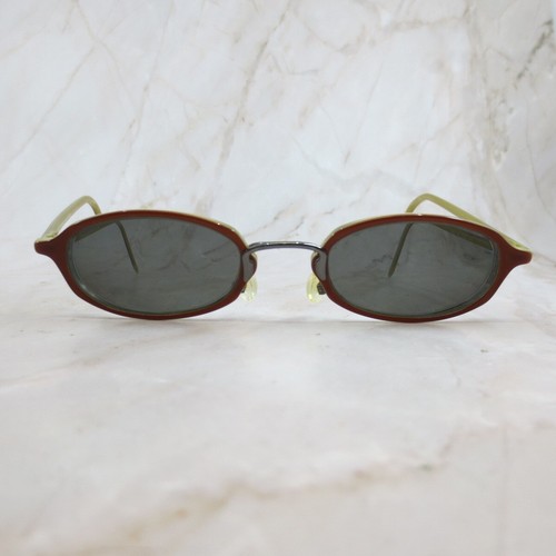 Vintage Giorgio Armani Eyeglasses Frame 2011 326 Unisex Red Yellow 47 21 140