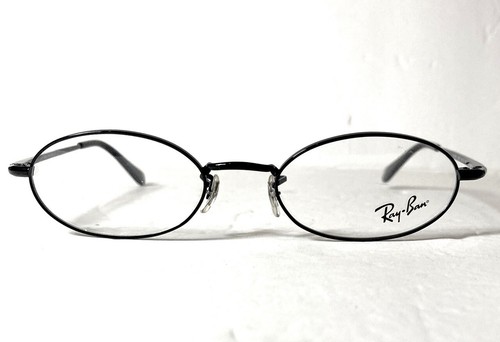 RAY BAN RB 6160 2509 BLACK AUTHENTIC OVAL EYEGLASSES 50 19 135 MM BRAND NEW