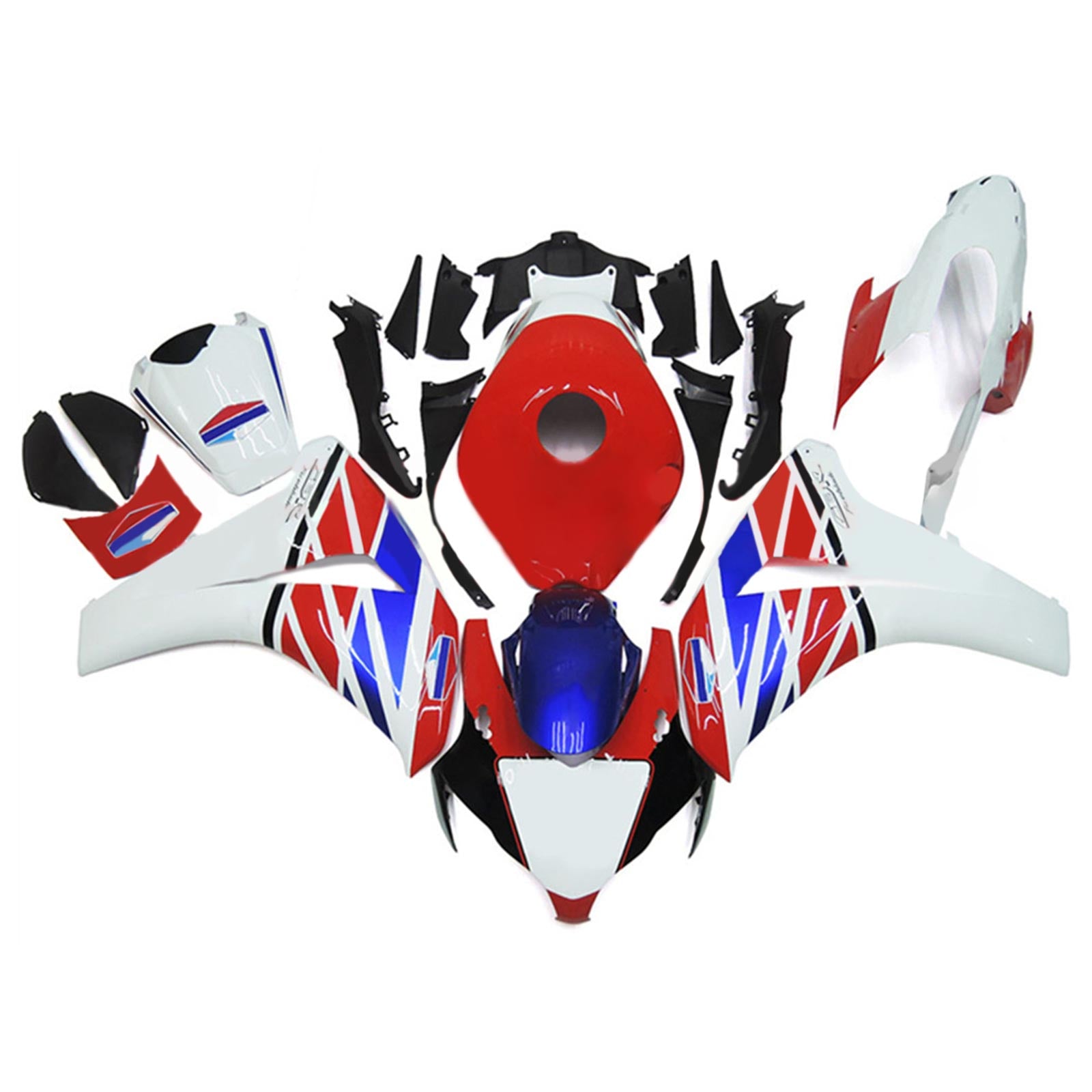 VIPIH Amotopart Honda CBR1000RR 2008 2011 Fairing Kit Bodywork Plastic ABS