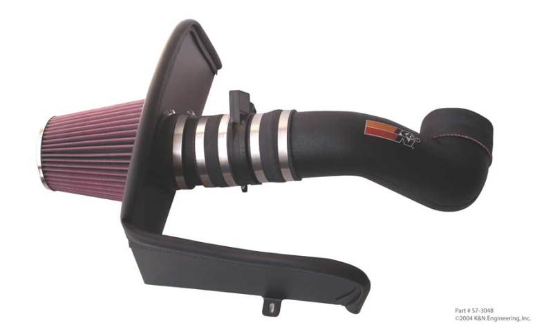 K&N ENGINEERING K&N 03 04 Chevrolet Trailblazer V8 5.3L / 03 04 GMC Envoy V8 5.3L Performance Intake Kit