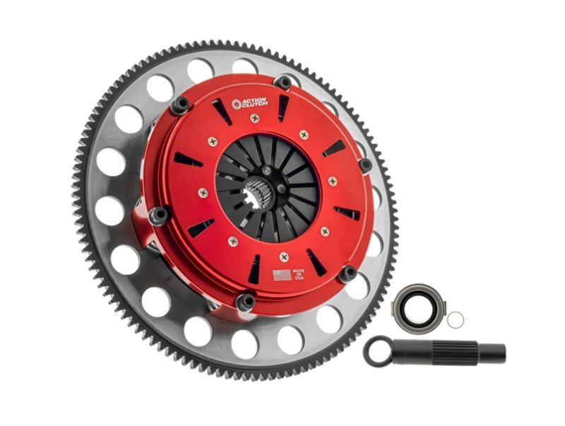 Action Clutch 00 09 Honda S2000 7.25in Triple Disc Race Clutch Kit w/Steel Flywheel