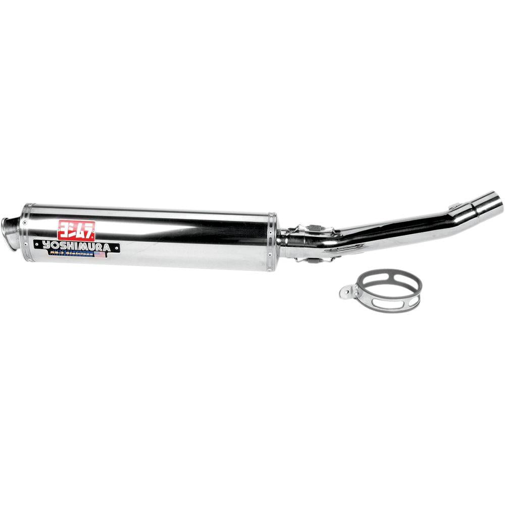 Yoshimura Street Exhaust Slip on RS 3 Stainless   1125255