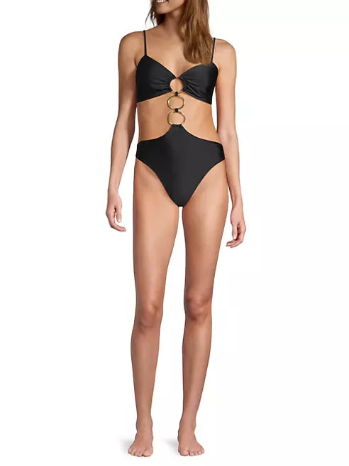 Zayla One Piece Swimsuit Black   Ramy Brook
