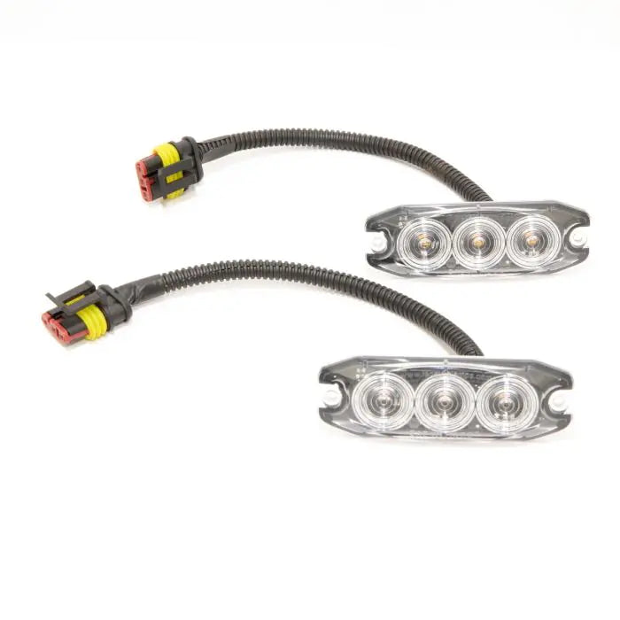 TJM FRONT INDICATOR LAMP KIT SUIT CHASER BULL BARS   PR FOR / ISUZU D MAX / NISSAN NAVARA / TOYOTA HILUX / FORD EVEREST / FORD RANGER / MITSUBISHI TRITON