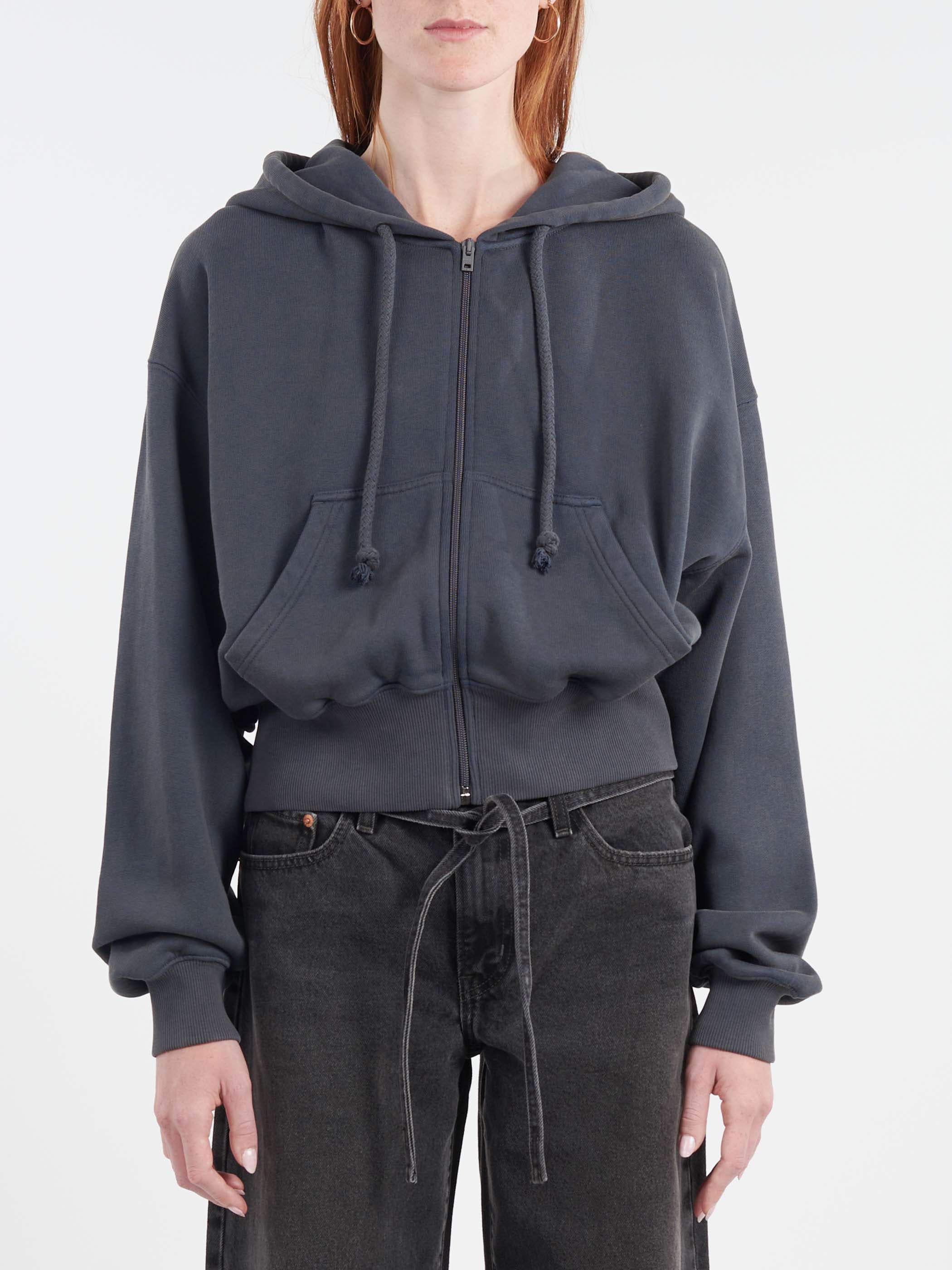 ACNE STUDIOS Hooded Zipper Sweater