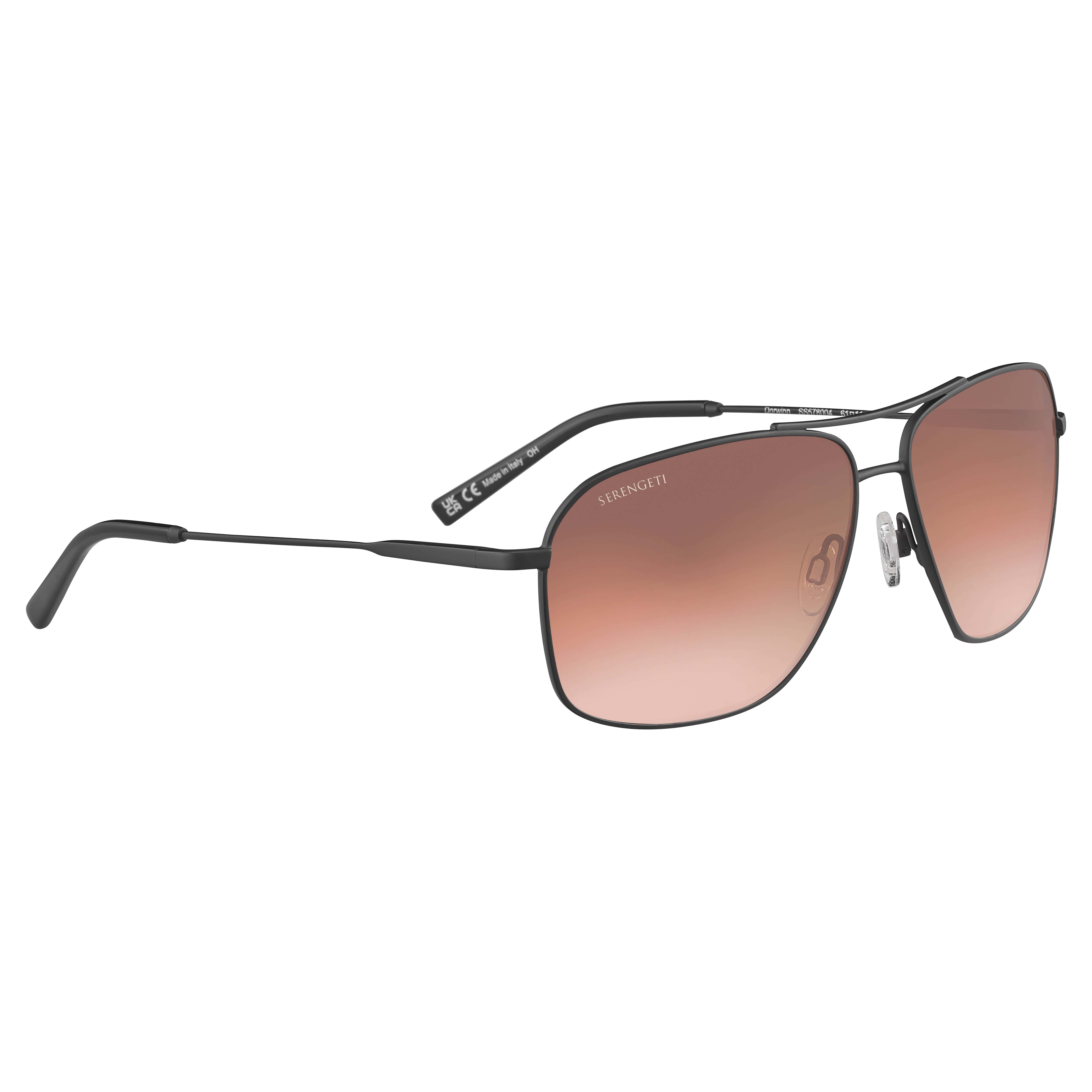 SERENGETI DORWINN SS578003 GUNMETAL POLARISED DRIVERS PHOTOCHROMIC LENS