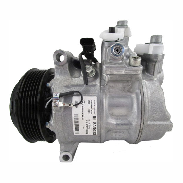 SANDEN INTERNATIONAL INC New Genuine OEM A/C Compressor fits Mercedes Benz   OE# A0008304400 RQ