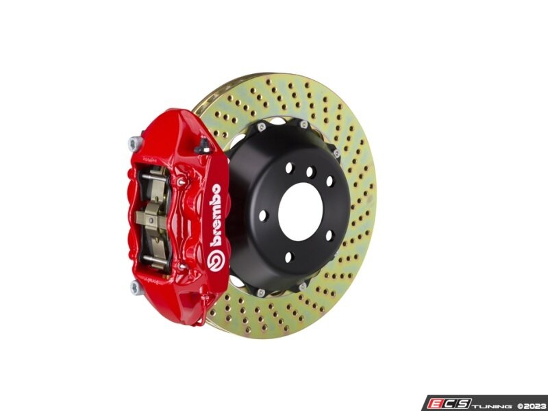 W463 Brembo GT 4 Piston 2 Piece Rear Big Brake Kit   BBK