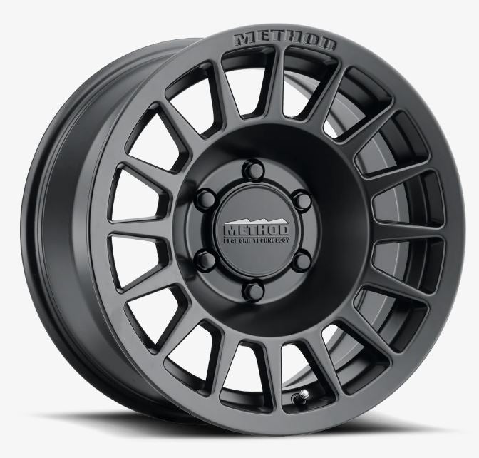 METHOD WHEELS Method MR707 Bead Grip 18x9 +18mm Offset 6x5.5 BP   Matte Black Wheel