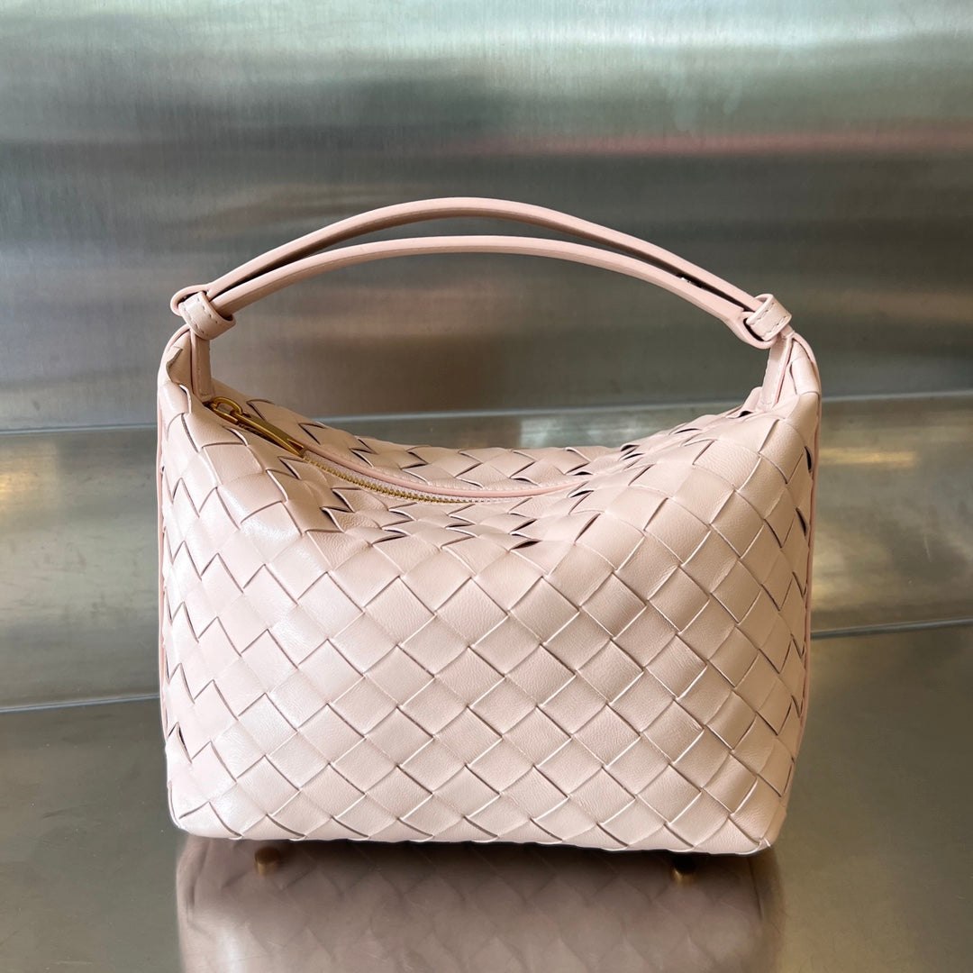 BOTTEGA VENETA BAG WALLACE 22 BAG NUDE CALFSKIN
