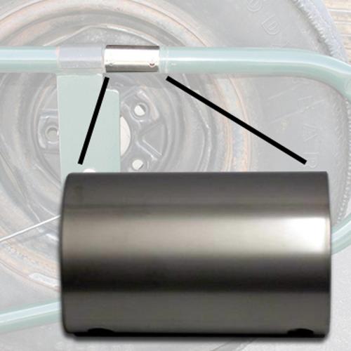 TOMS OFFROAD Stainless Tire Carrier Latch Guard Loop, 66 77 Ford Bronco
