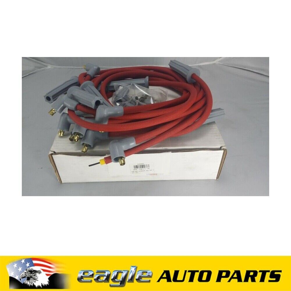 WIRETEC Ford 289 302 Windsor Magstar Braided Spark Plug Leads Points Dist # 24 7211 R