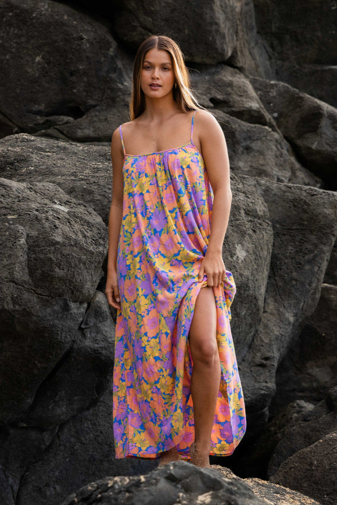 BILLABONG Sandy Cove Maxi Coverup Dress