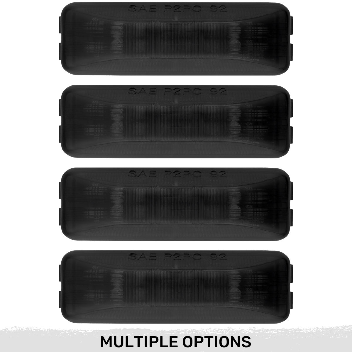 RECON Dodge RAM 94 01 Red & Amber LED Fender Lights (4 Piece Set)   Smoked or Clear Lens