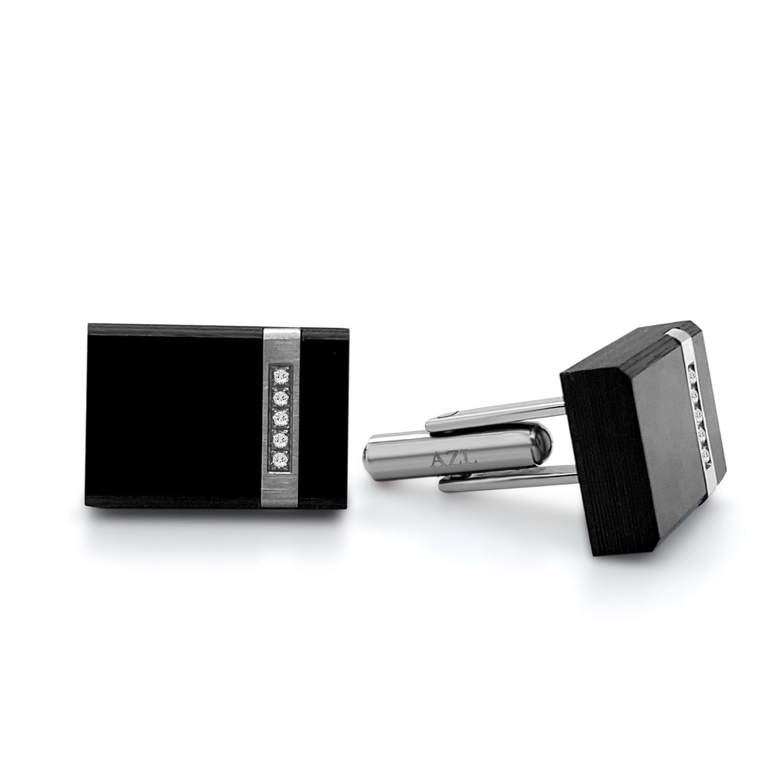 ANNA ZUCKERMAN Sartor Black Onyx Cufflinks
