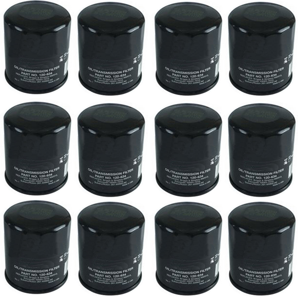 RELIABLE AFTERMARKET PARTS, INC®  OD 12 Oil Filters Fits Kawasaki 49065 2057, 49065 2062, 49065 2071, 49065 2078