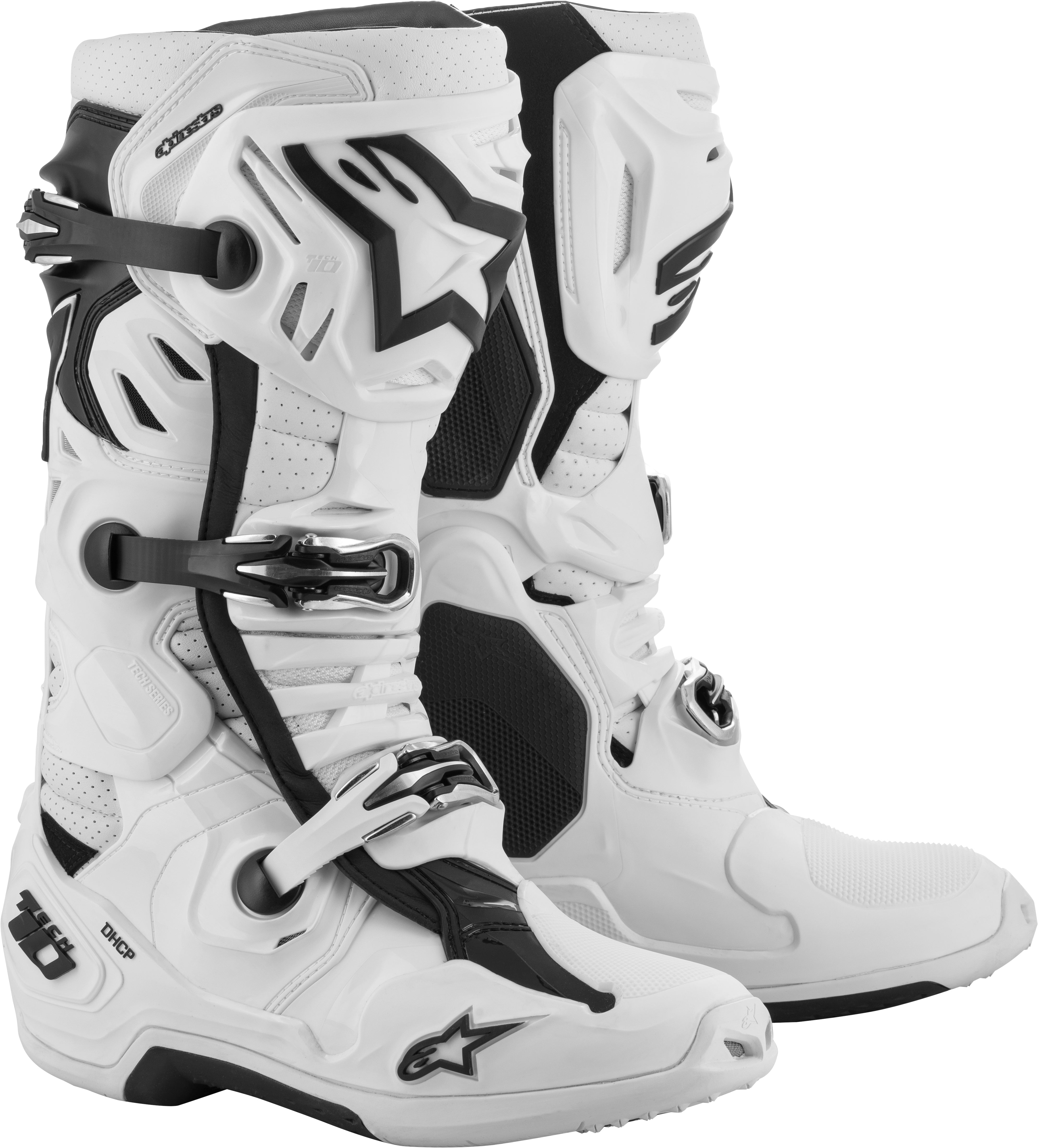 Alpinestars Tech 10 Supervented Boots White Size 14   Ultimate Motocross Performance