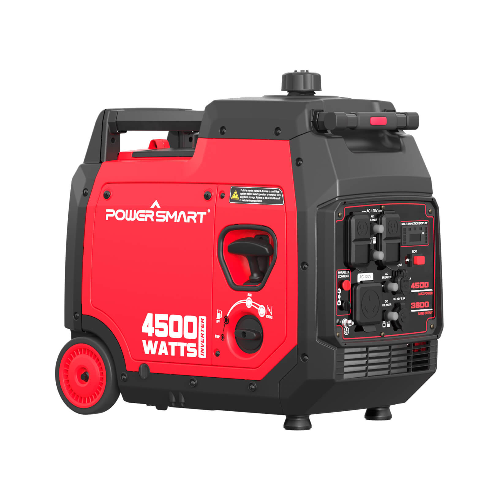 POWERSMART USA 4500W Inverter Gas Generator PS5045