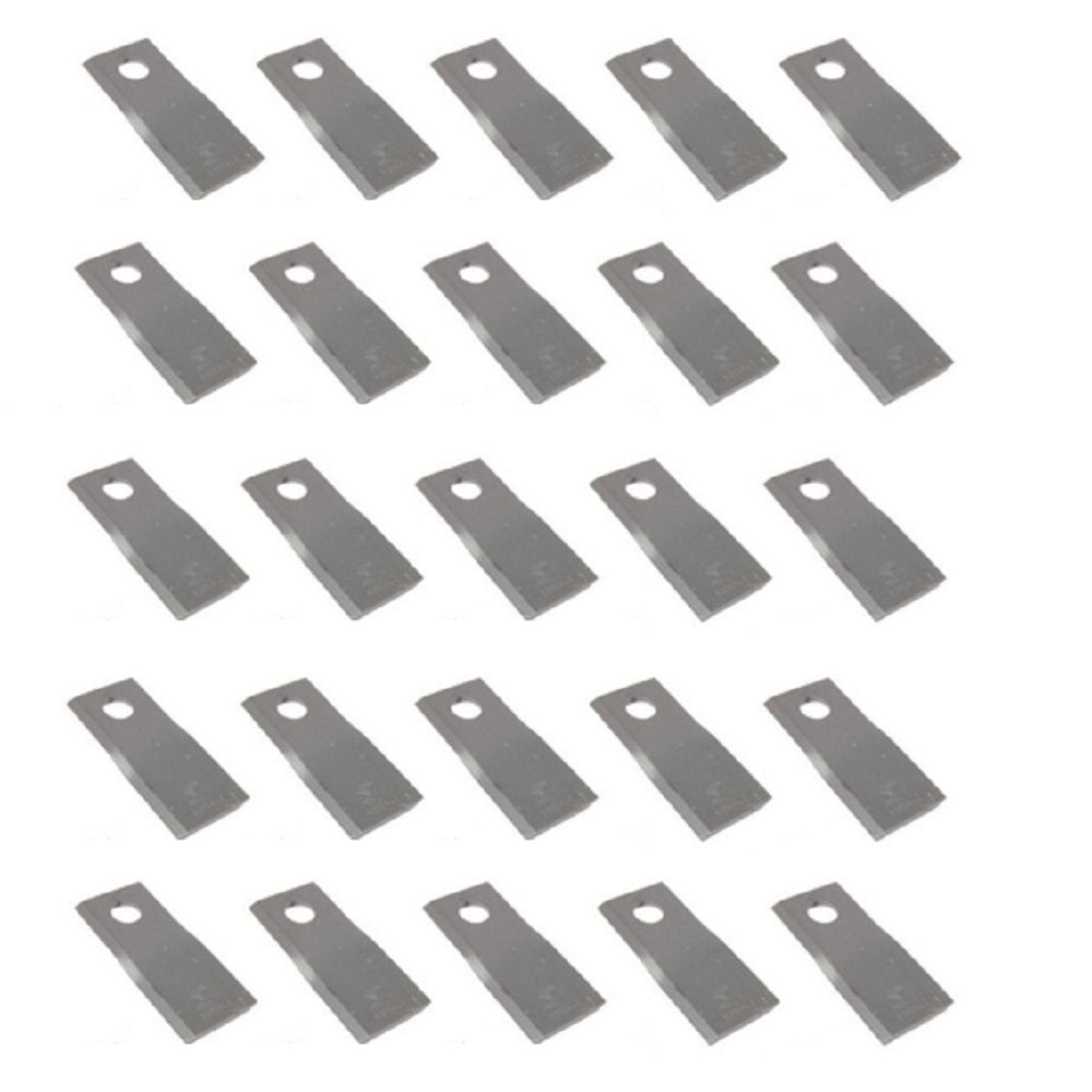RELIABLE AFTERMARKET PARTS, INC®  OD Disc Mower Blades RH Box of 25 58700 Vicon 902 58700 Bush Hog 526215 Gehl Fits F