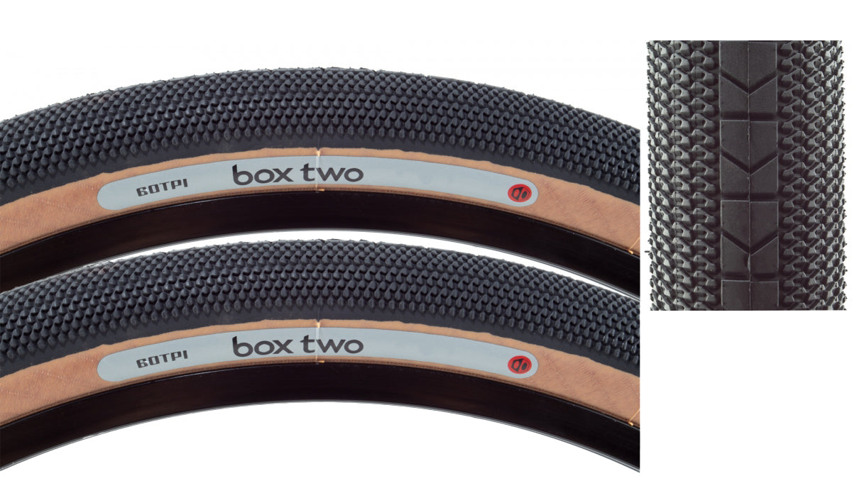 Pack of 2 Box Components Box Two Tires 29x2.35 Wire TPI Bk/Skn BX TR2 2129235 SK